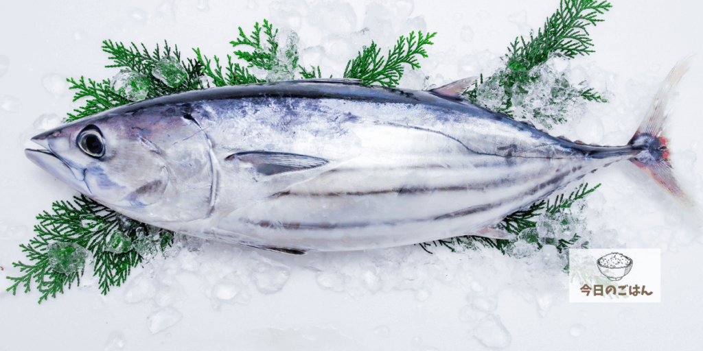 2025年9月3日の晩御飯は鰹の刺身。